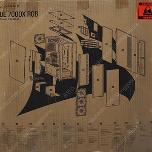 커세어 CORSAIR iCUE 7000X RGB (블랙) 케이스 팝니다