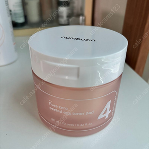 넘버즈인 4번 모공제로 깐달걀 토너패드