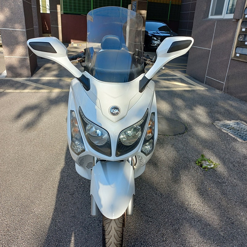 (부산) SYM 보이저 125CC 2016년식 화이트 S급 급매