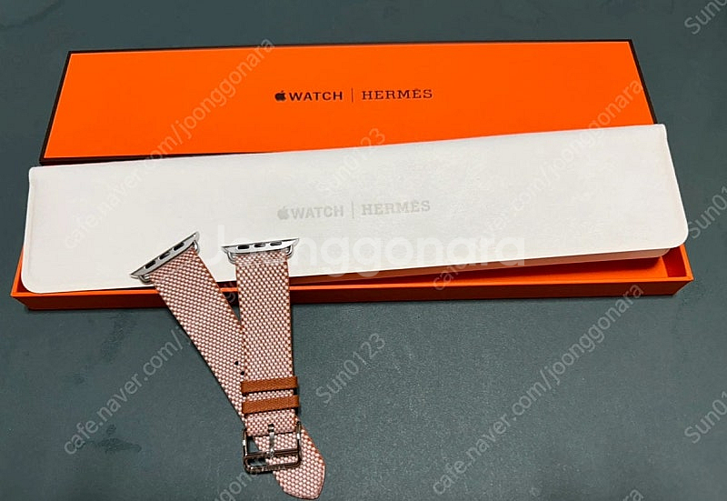 애플워치 에르메스 스트랩 45mm 판매합니다.--0