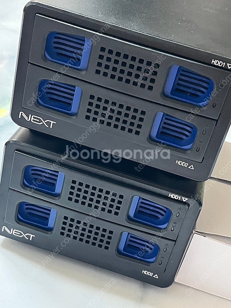 NEXT 802U3 2베이 레이드 스토리지 팝니다.--0