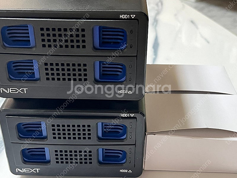 NEXT 802U3 2베이 레이드 스토리지 팝니다.--1