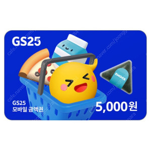 gs25 5000원권 기프티콘