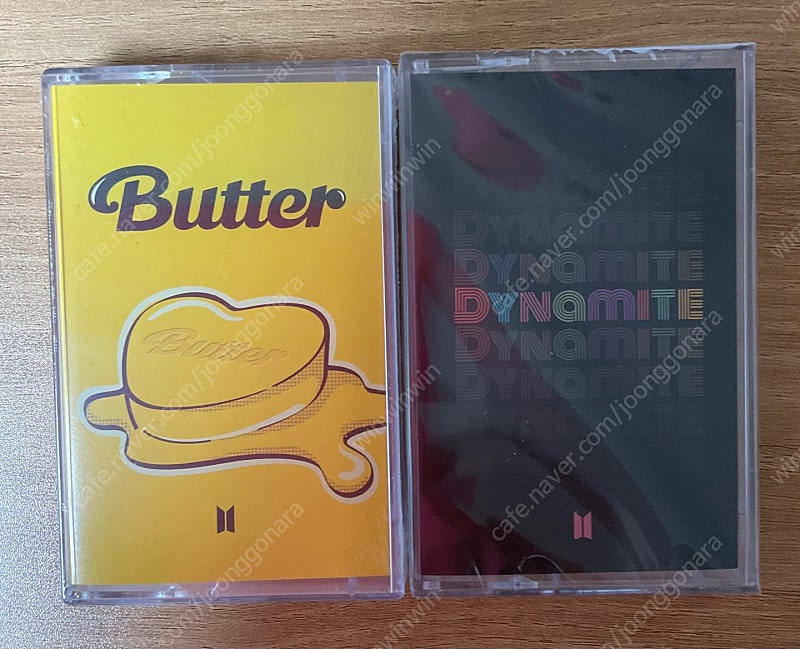 방탄소년단 bts 다이나마이트 , butter 카세트 테이프 미개봉 새