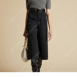 Khaite LUEY Culotte denim