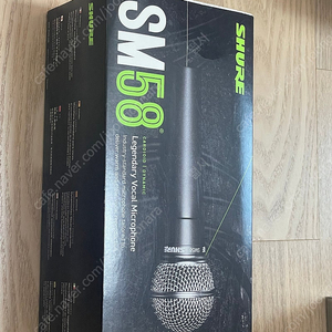 sm58 다이나믹 마이크 팝니다