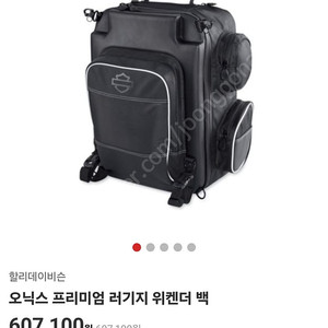 할리데이비슨 소프트테일 시시바 오닉스가방