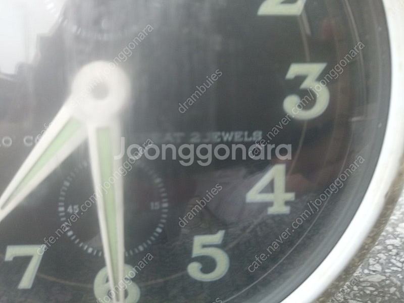 빈티지 일제 세이코 SEIKO 태엽식 알람 탁상시계 판...--2