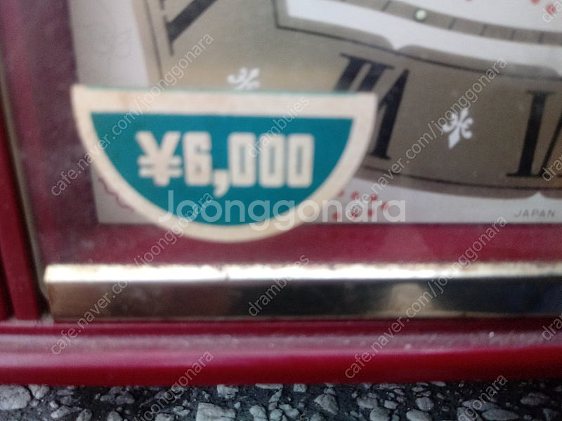 빈티지 일제 SEIKO 세이코 태엽식 오르골 알람 탁상...--4
