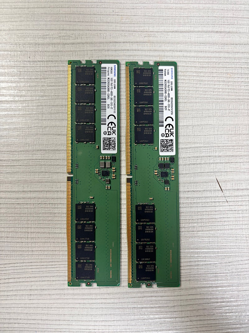 삼성 pc램 ddr5-4800 16G * 2 (32G)