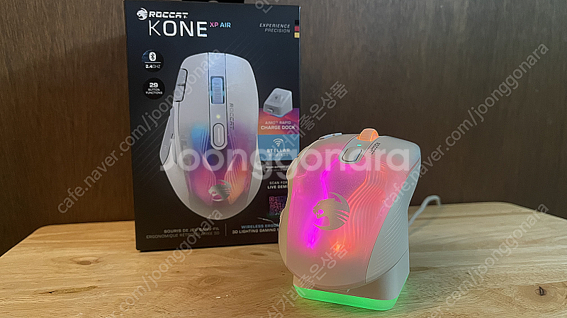 ROCCAT kone xp air 무선마우스 충전독 모...--0