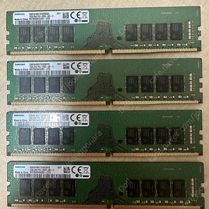 삼성 기본 램 팝니다. (16GB x 4개) DDR4 2666Mhz 21300