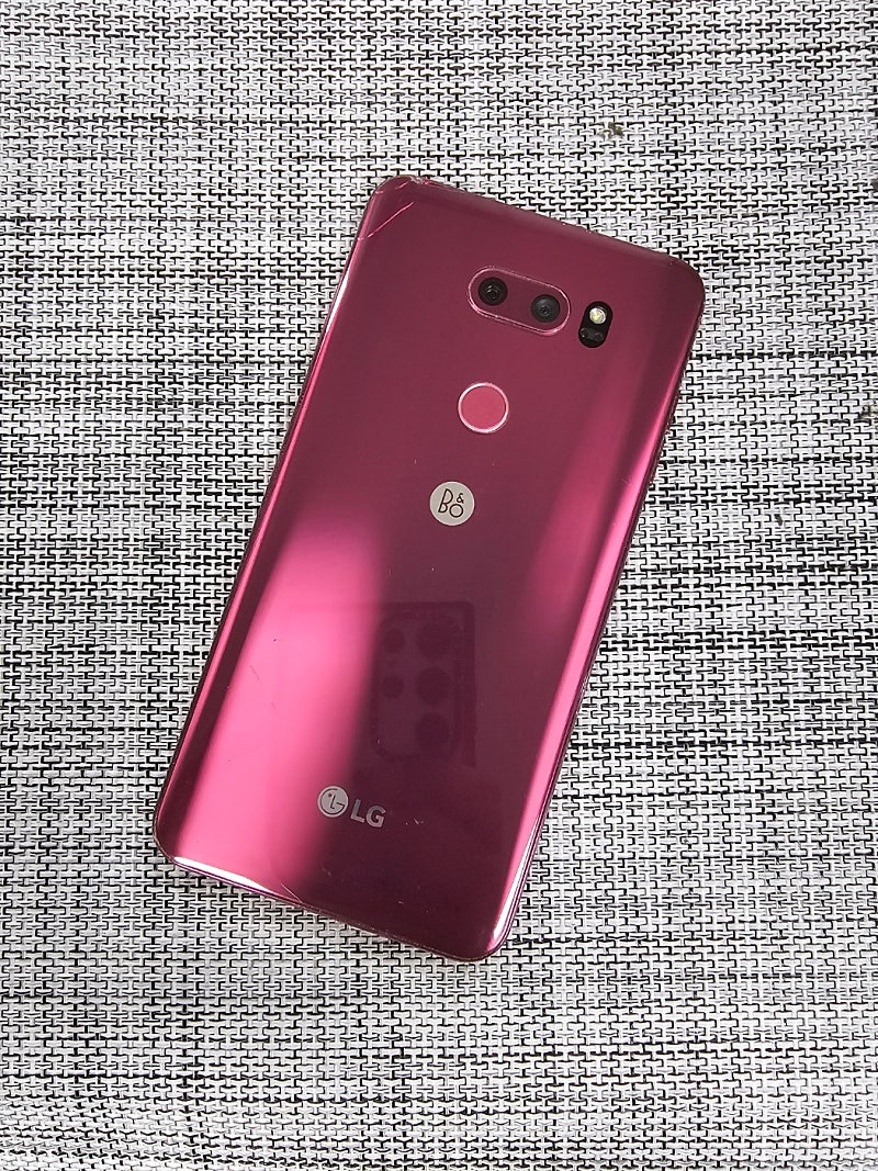 (가성비폰) LG V30 64G 레드 액정파손 기능정상 서브용 4만원팝니다@@@