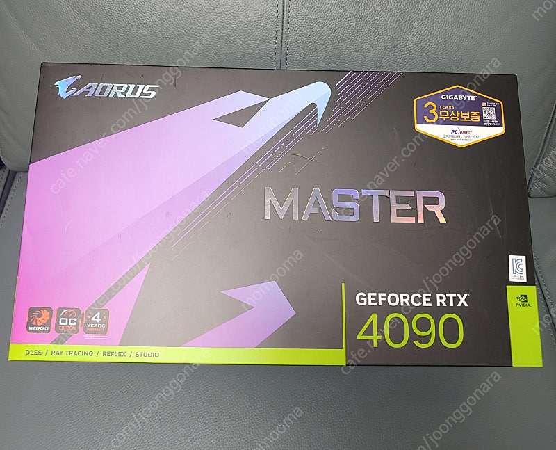 기가바이트 4090 어로스마스터 / 라이젠 7800X3D