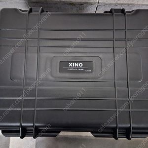 [단순개봉]XINO 지노케이스 C602B 판매합니다.(뚜껑스폰지/분할패드(DP602)/캐리어용핸들/바퀴 포함/하드케이스)
