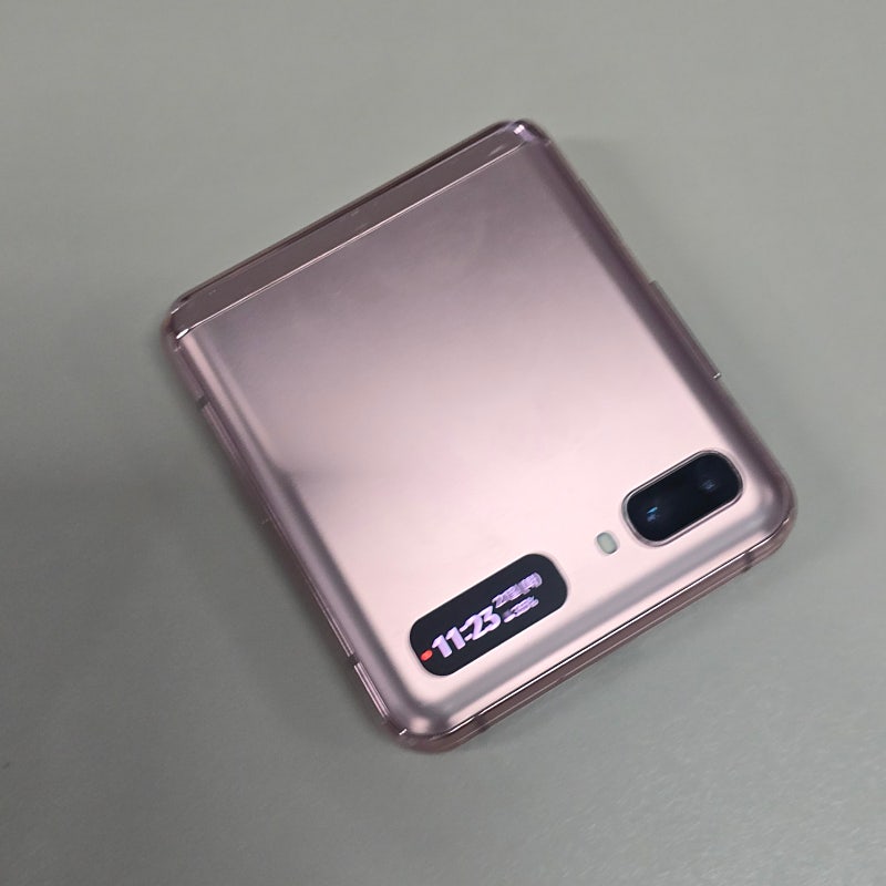 갤럭시 Z플립2 5G 브론즈 256기가 무잔상 가성비폰 12만에판매