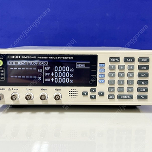 Hioki 히오키 RM3542 저항측정기 고속저항계 저항테스터기 팝니다