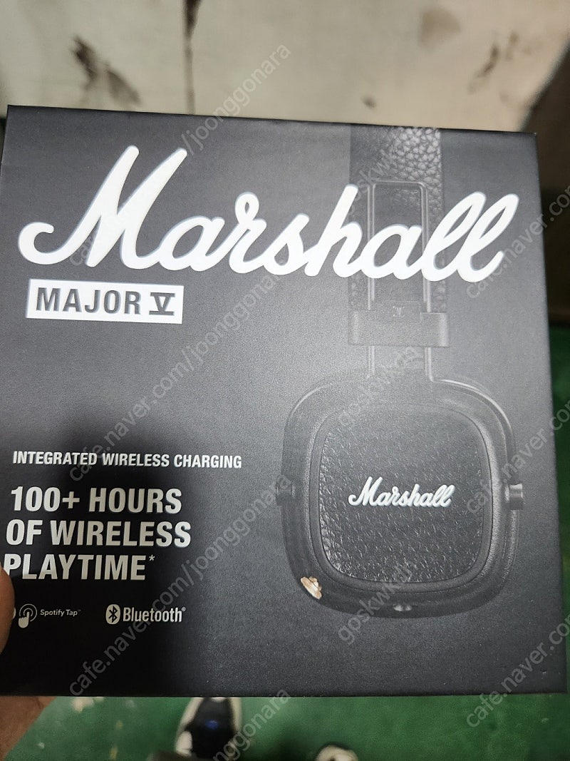 마샬 헤드폰 소비코AV 정품 메이저5 미개봉품 블랙 팝니다.