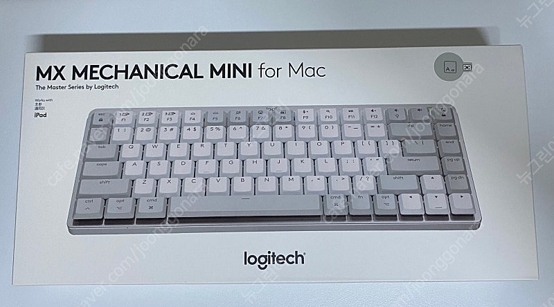미개봉 새상품 로지텍 매커니컬 mx mechanical for mac키보드 로지텍키보드 판매