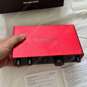 포커스라이트 스칼렛 2i2 4세대 Focusrite Scarlett 2i2 4th gen 오디오 인터페이스 오인페