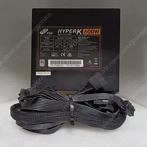 중고 FSP HYPER K 600W 80PLUS Standard 230V EU