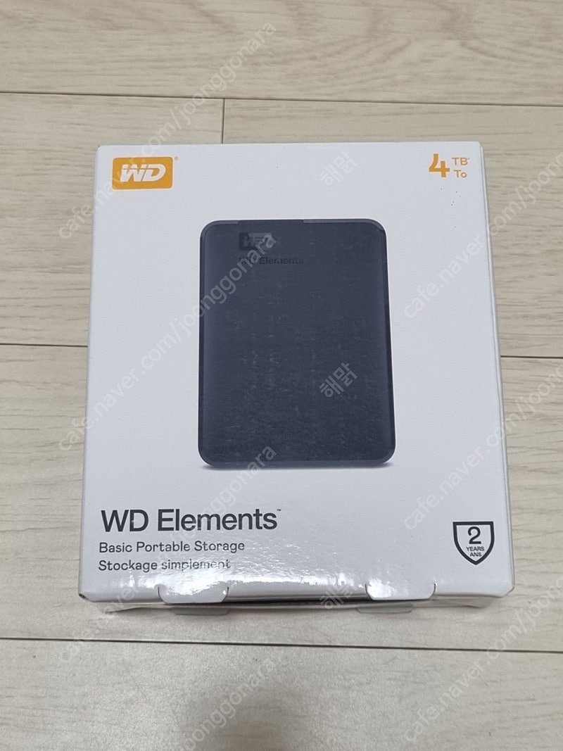 WD Elements 외장하드 4TB