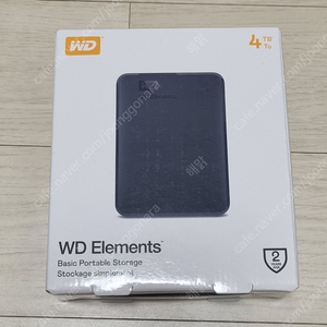 WD Elements 외장하드 4TB