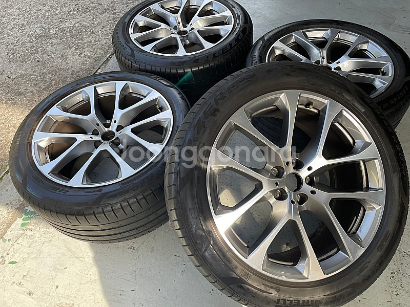 BMW X5 X6 20인치 738 정품 휠타이어 세트 ...--0