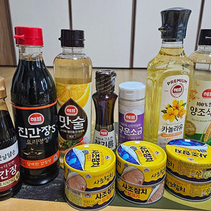 참치캔외 각종 조미료