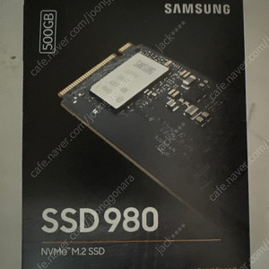 삼성 SSD 980 500GB 개봉품 팝니다.