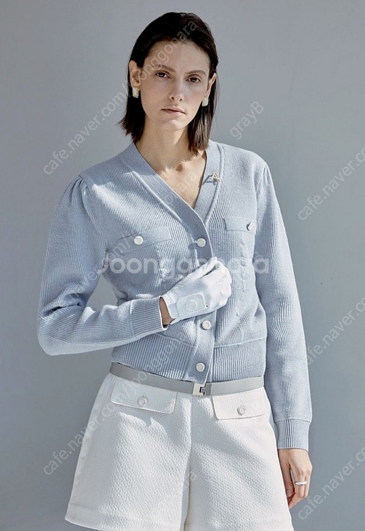 아넬 골프 포켓 팬츠 아이보리 S 새제품--1