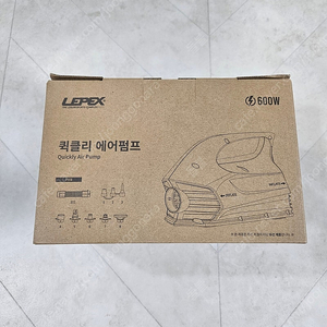 레펙스 퀵클리 에어펌프 새상품 (LPP-600)