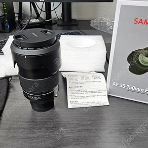 소니카메라용 삼양 AF 35-150mm f2-2.8 FE 렌즈 팝니다! 네고가능