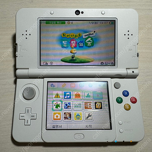 뉴3DS 화이트 일판 뉴작다수 64gb + 충전기