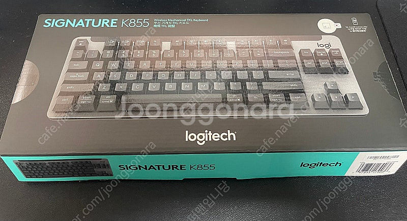 로지텍 기계식 키보드 k855--3