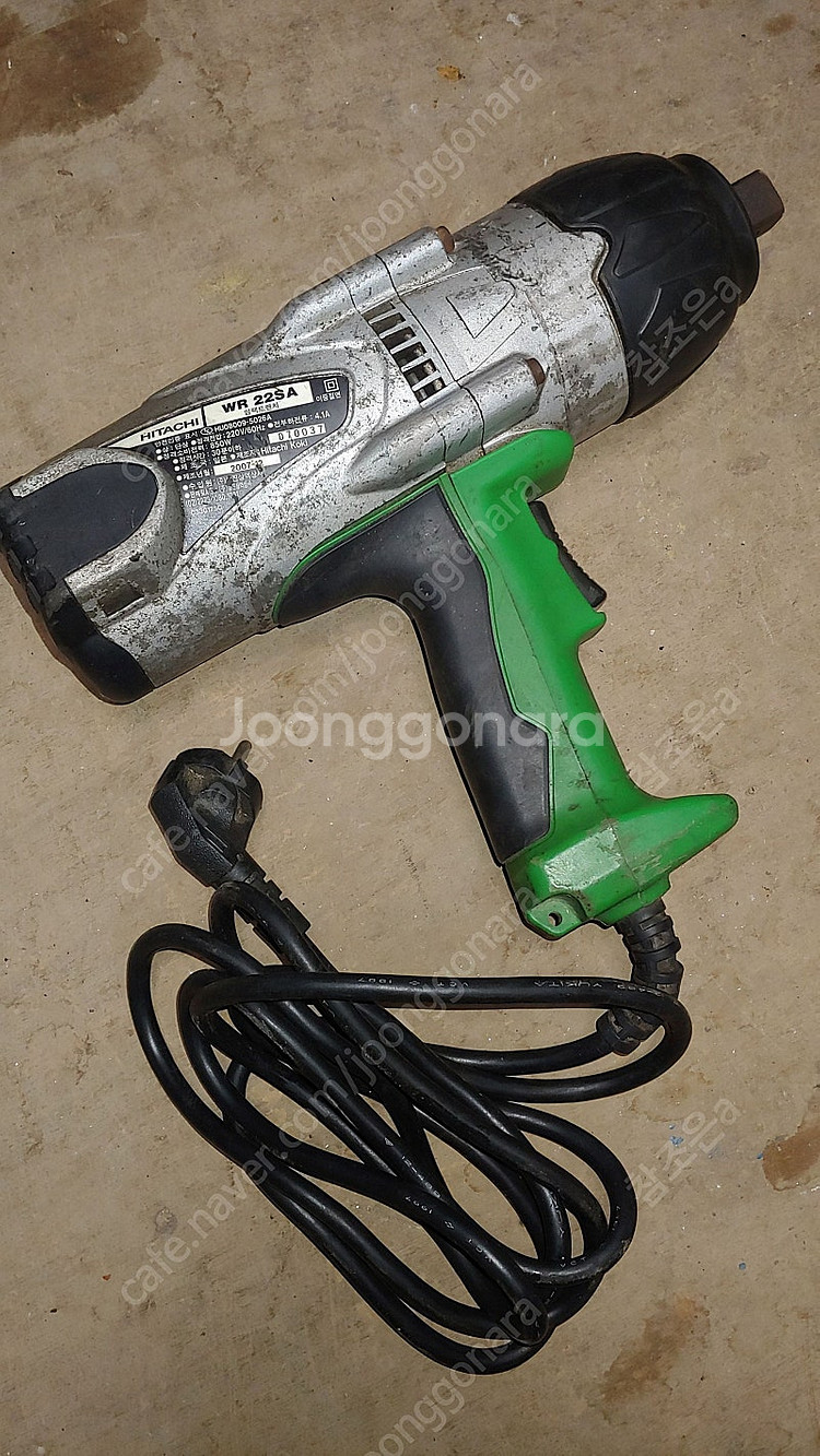 히타치 임팩 렌치(WR 22SA), 3/4인치 _ 평택--0