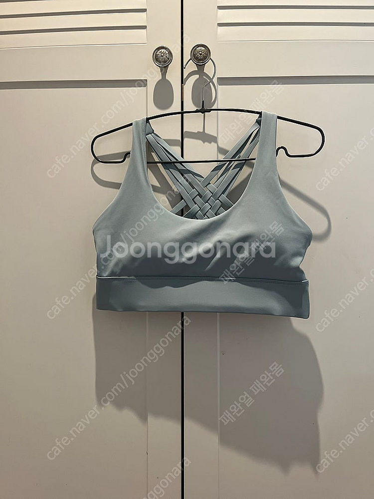 룰루레몬 브라탑 사이즈 8 한번 착용--0