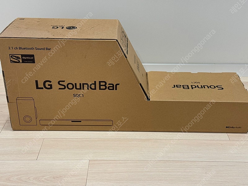LG 사운드바 SQC1 미개봉 새제품 판매합니다