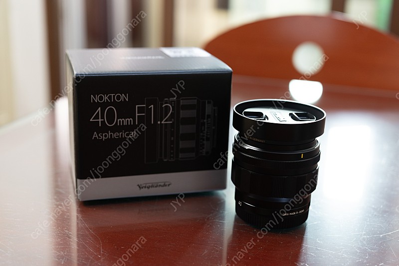 보이그랜더 녹턴 NOKTON 40mm F1.2 (소니 FE) 렌즈 판매합니다.