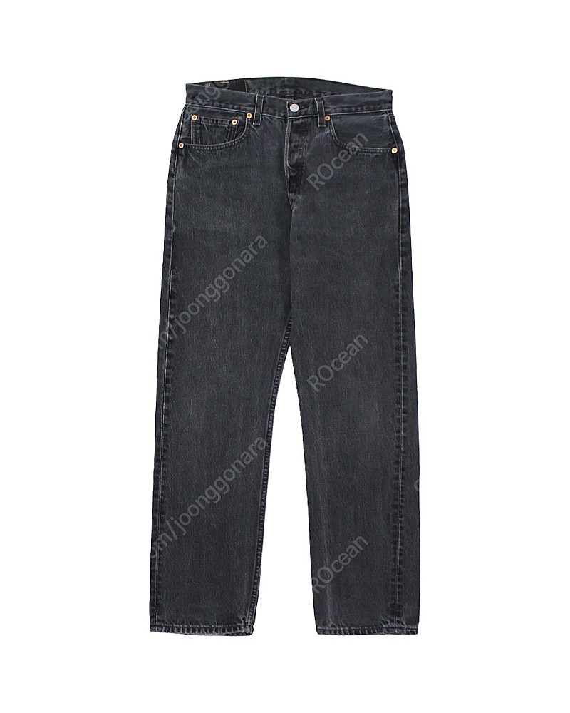 [30.5] 2000 USA Levis 501-0660 Black Denim Pants For Women (32X30) 리바이스 빈티지 블랙 데님 팬츠 미국생산 미제 흑청