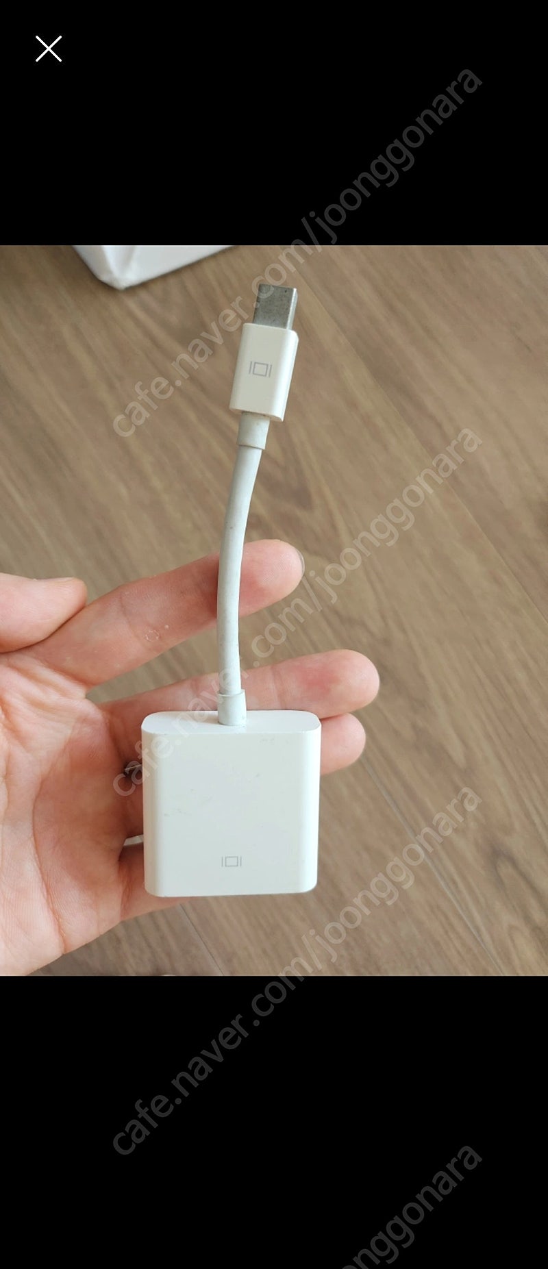 Apple A1305 Mini DisplayPort to DVI 어댑터