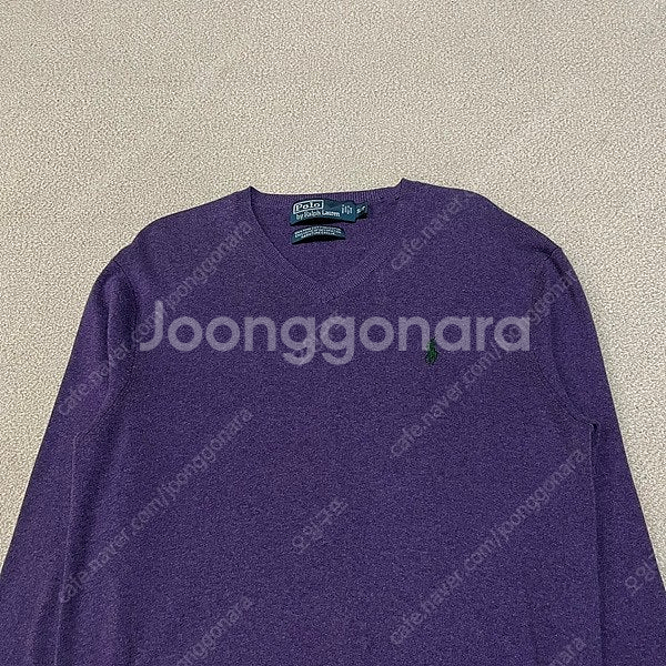 S 폴로 브이넥 니트 N.3950--2