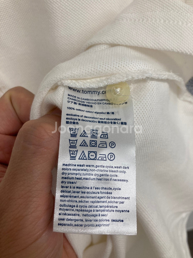 100 폴스미스 자수로고 반팔 카라 티셔츠, 타미힐피거...--9