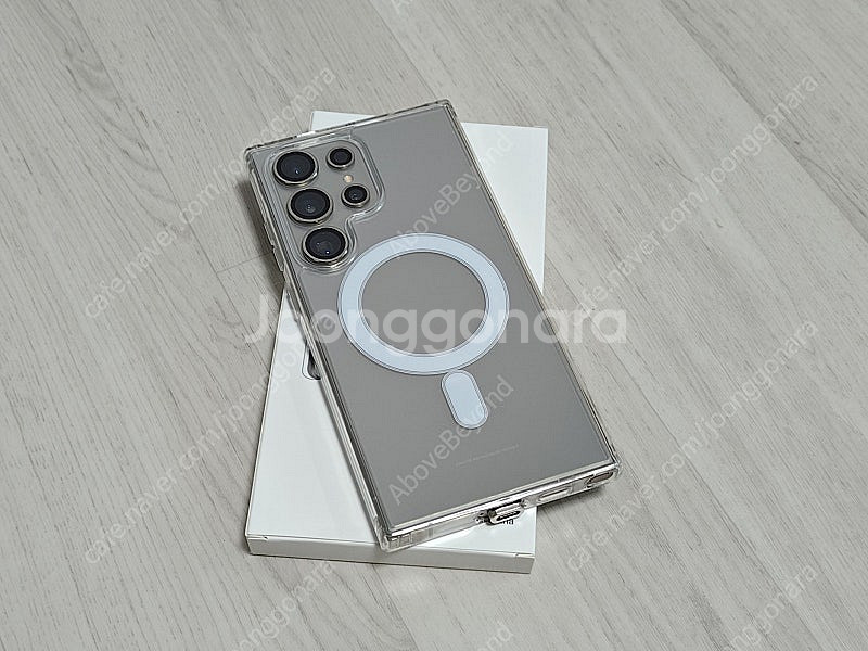 갤럭시 s24 울트라 맥세이프 tpu 투명 케이스--0