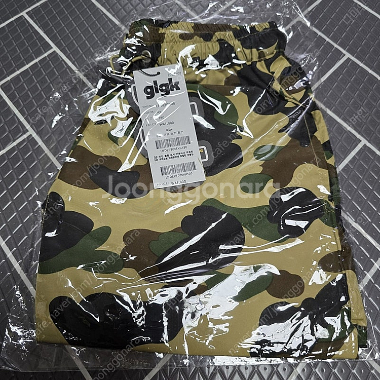 glgk 카모 쇼츠 팬츠 130--0