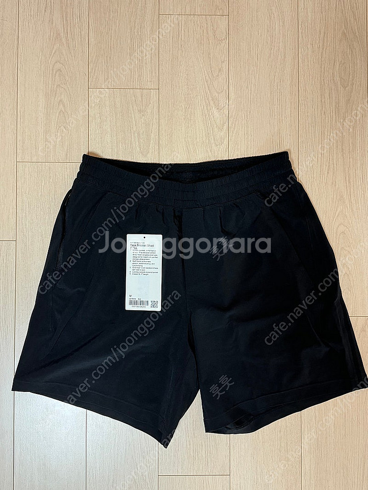 룰루레몬 페이스 브레이커 7인치 블랙 미디움 M--0