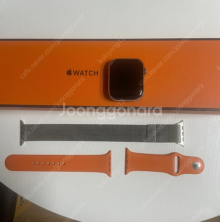 애플워치 7 에르메스 45mm 애플케어 0--0