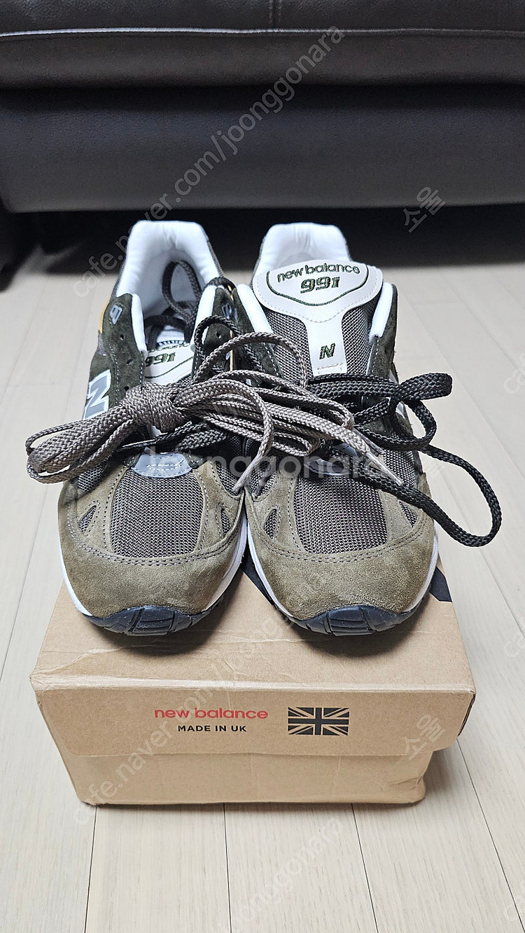뉴발란스 UK 라인 991gyb 280mm 팝니다.--1