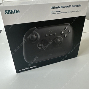 미개봉 블랙 8BitDo Ultimate Controller 얼티밋 컨트롤러 팔얼블 팝니다