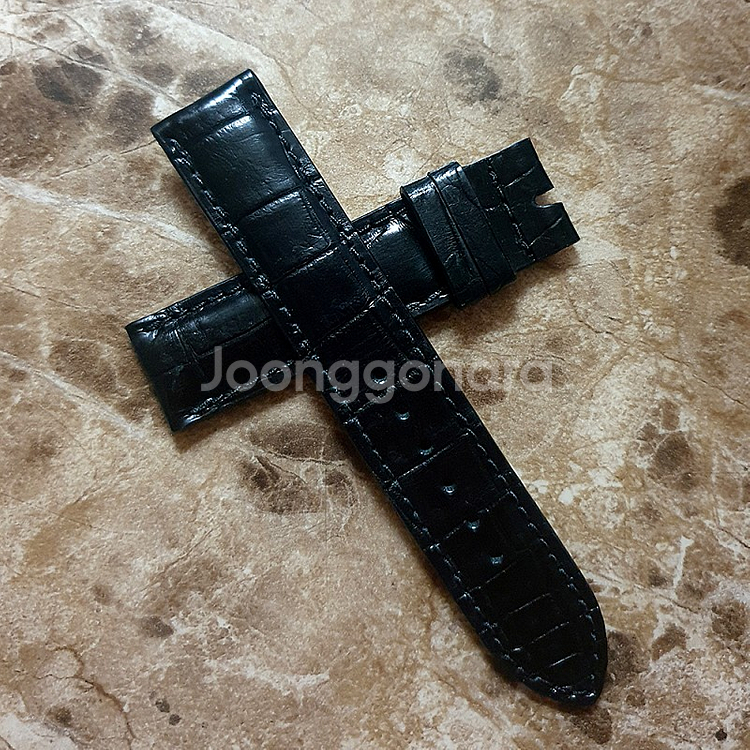 저먼 BLACK 블랙 악어 가죽 남자 스포츠 정장 스위...--1